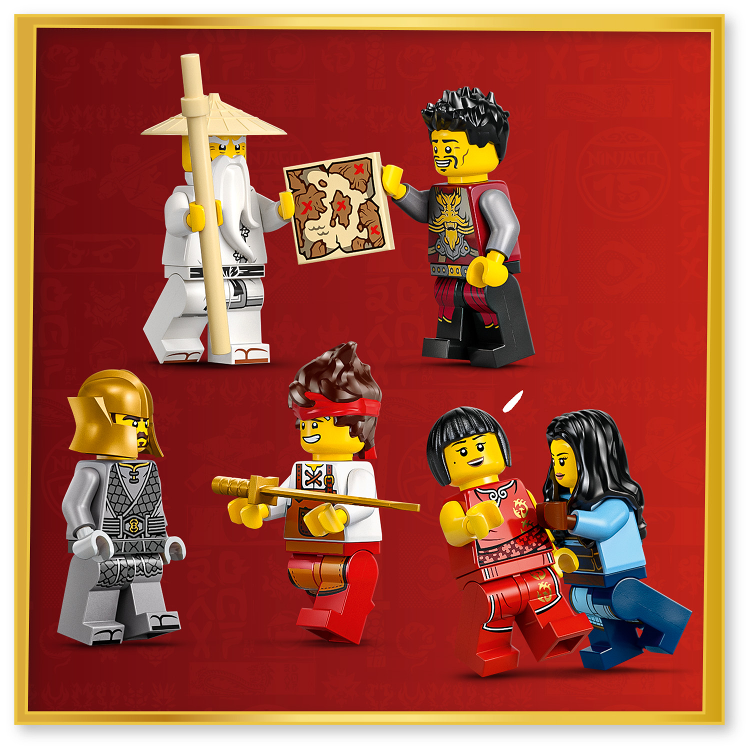 6 minifigúrok NINJAGO®